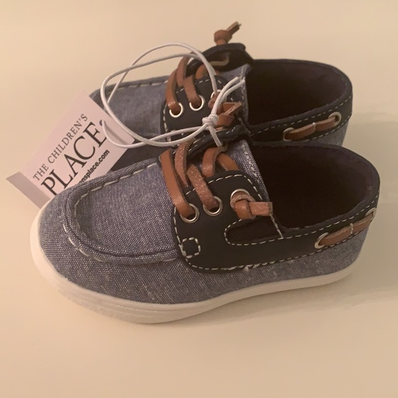 The Children's Place Shoes Nwt Chambray Boat Shoes Baby Boy Poshmark
